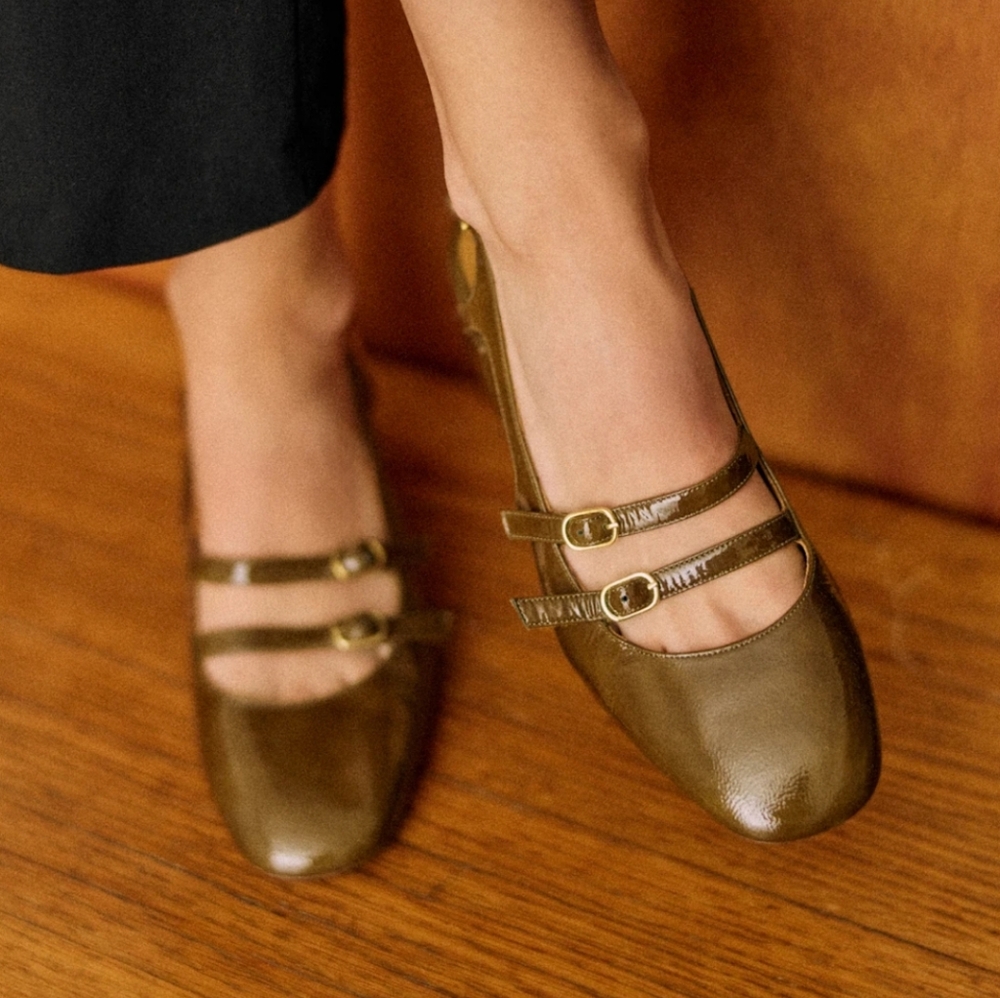 Sezane Khaki playland babies 38